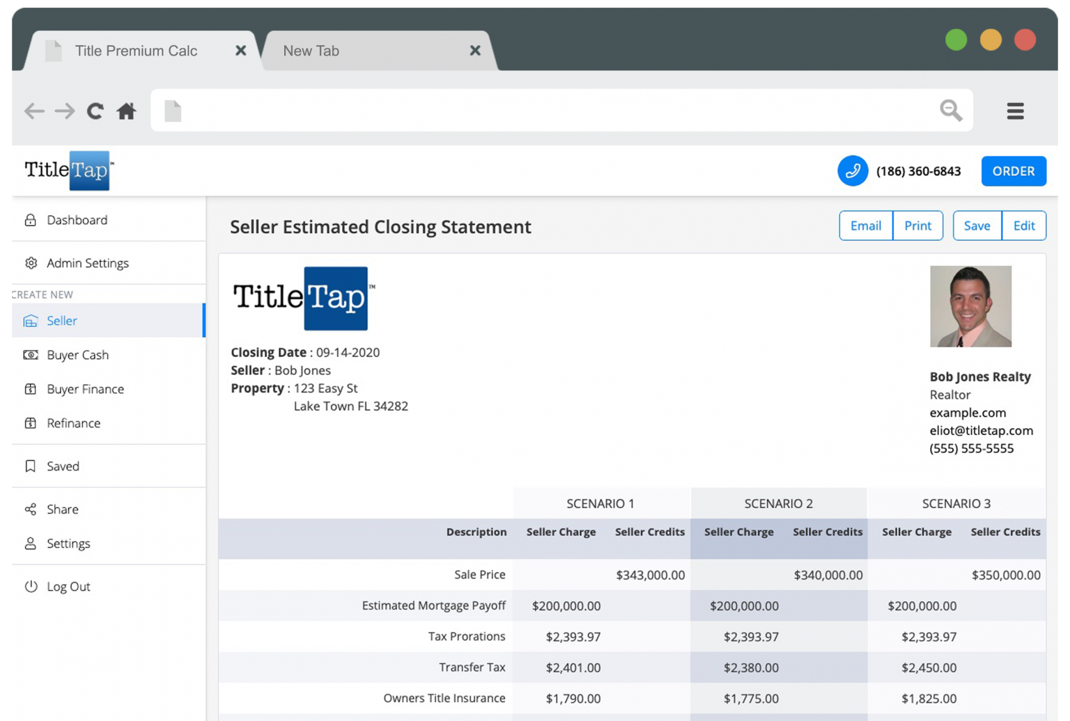 Net Sheet Calculator 2021 v2 Seller Net Sheet Branded Title