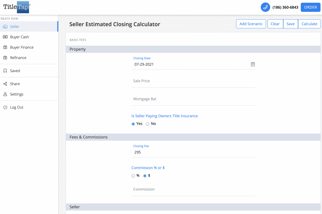 Co-Brand your net sheet calculator for real estate agent