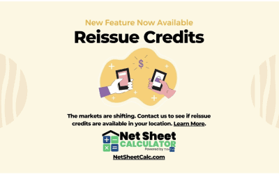 Markets are Shifting: Reissue Credits Now Available in Many Markets!